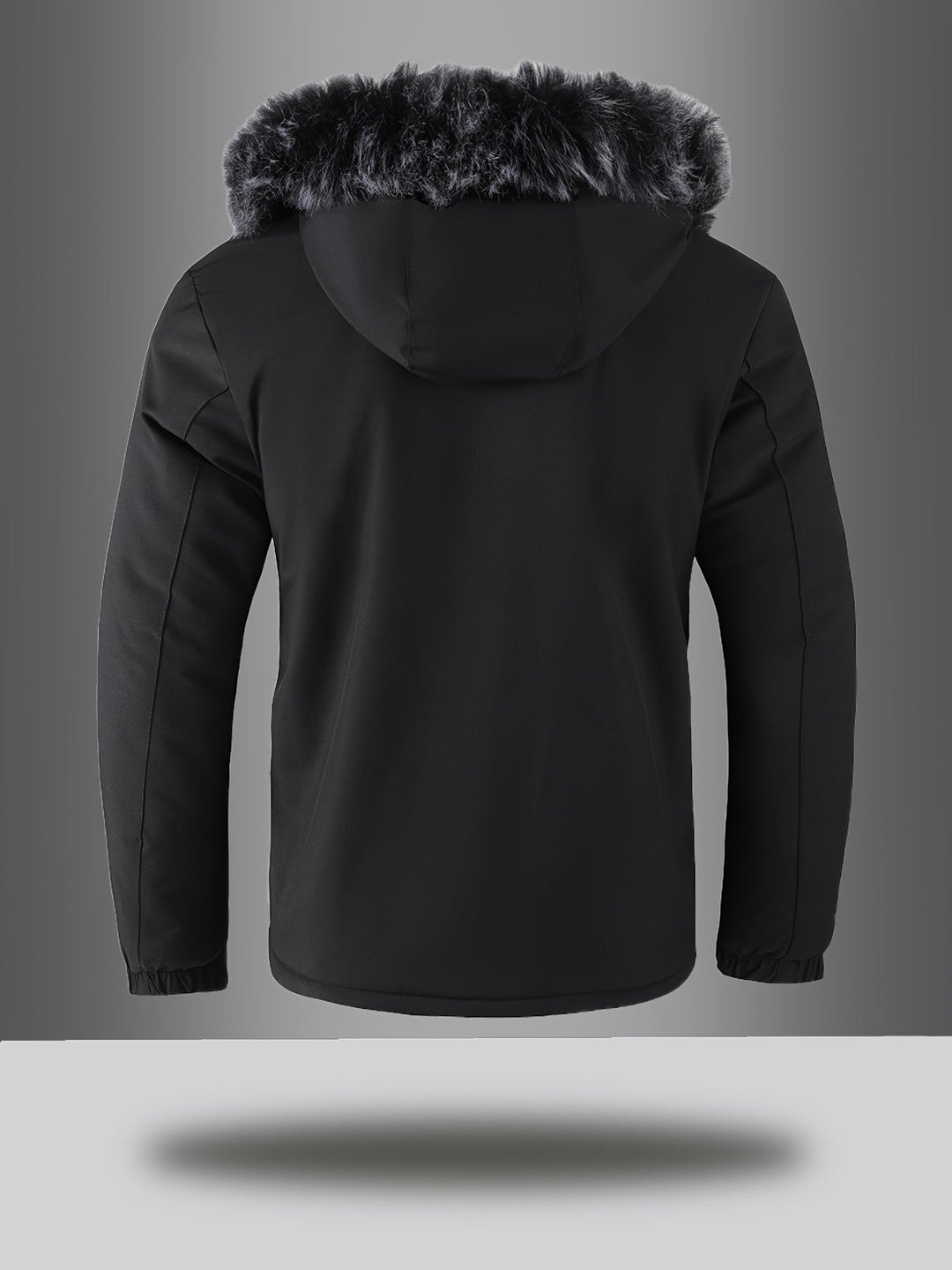 Men's Warm Winter Parka with Hood