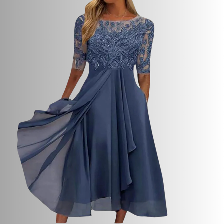 Elegant Lace Women's Dress