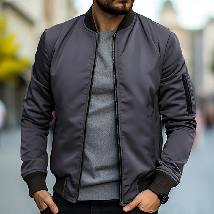 Classic Men's Bomber Jacket - Pilot Style with a Modern Fit