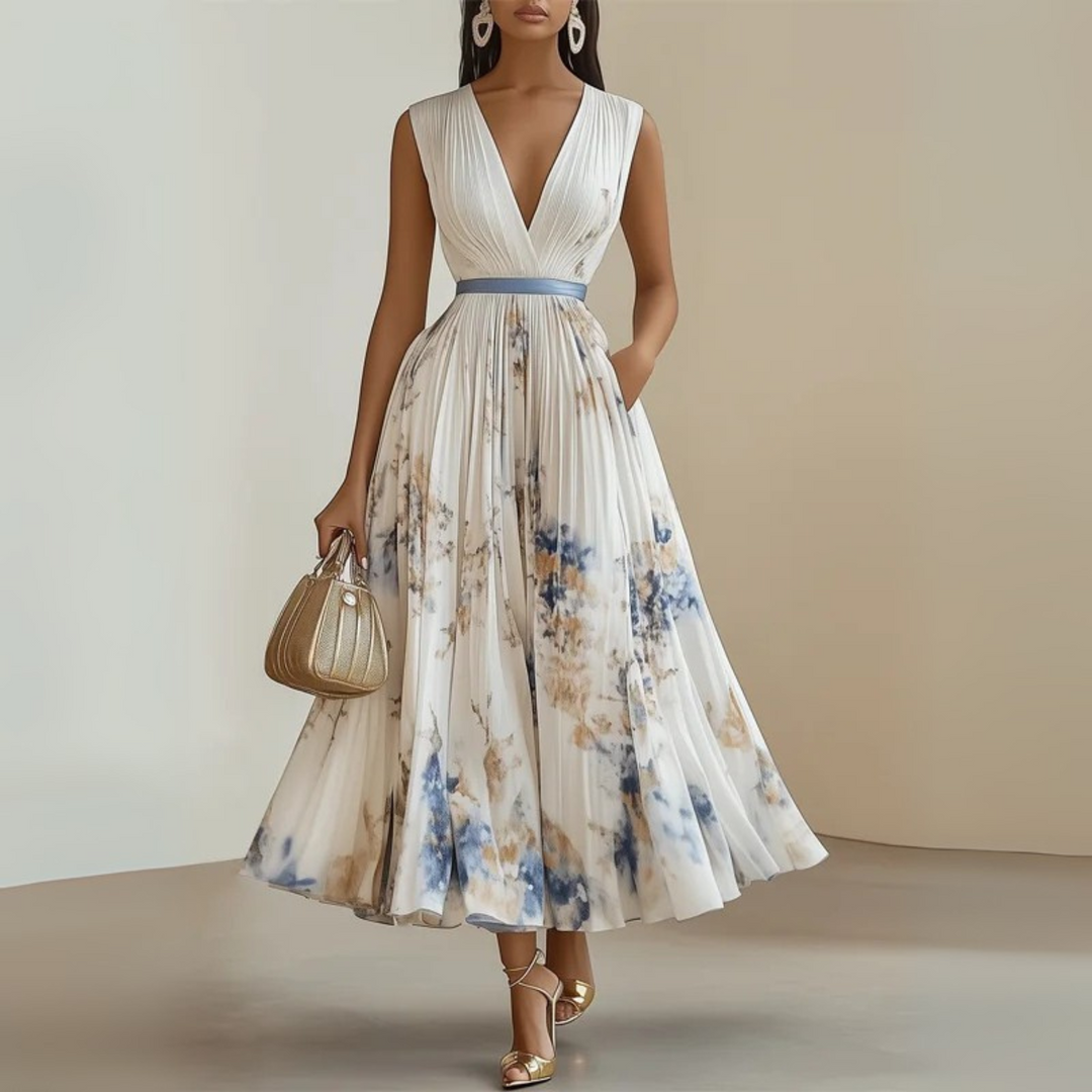 Elegant Lightweight Women's Sleeveless Summer Maxi Dress