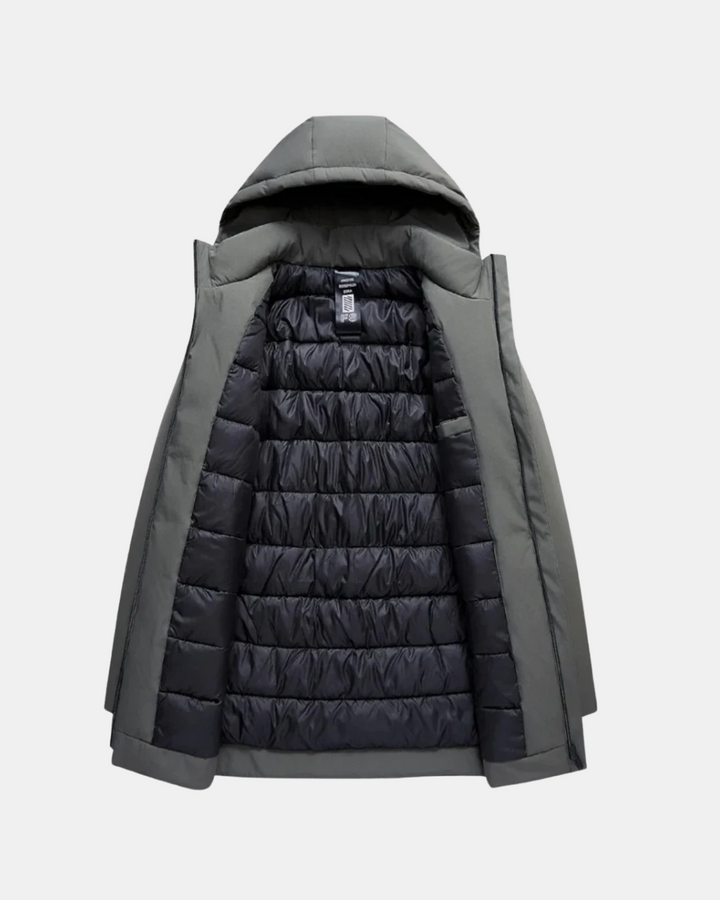 Premium Men's Winter Coat - Slim Fit Design for Business and Casual Wear