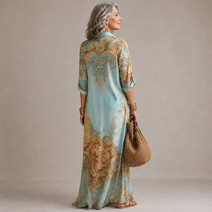 Elegant Flowing Women's Maxi Dress