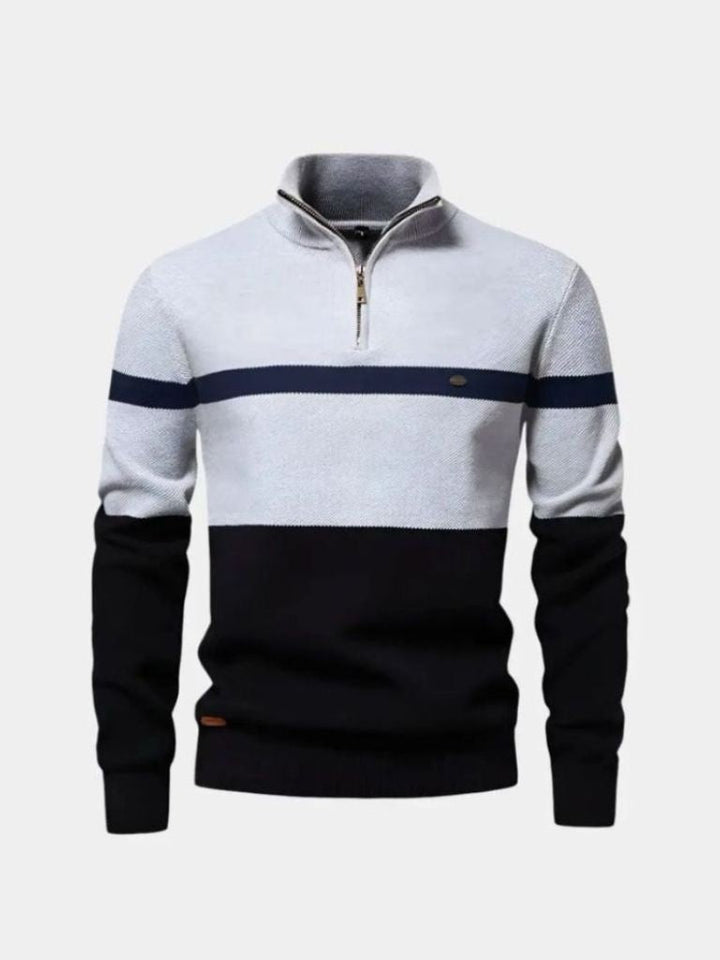 Quarter - Zip Jumper Sweater - Cross & Crown - Cross & Crown