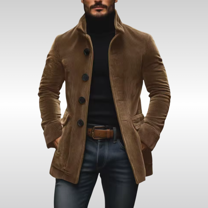 Elegant Corduroy Jacket for Men
