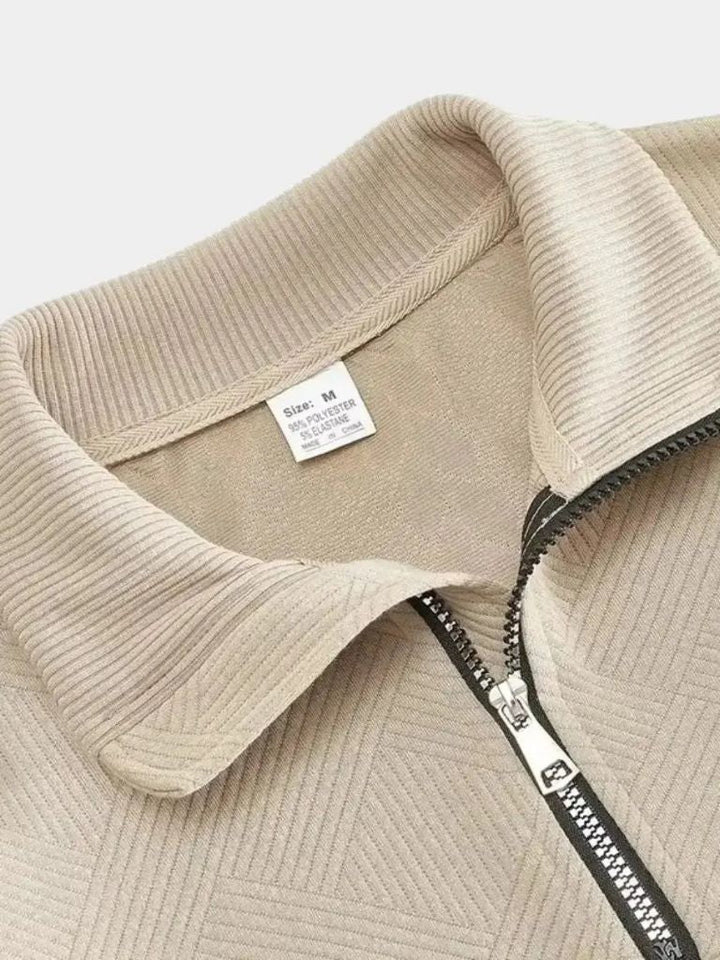 Essential Henry Quarter Zip Pullover - Cross & Crown - Cross & Crown