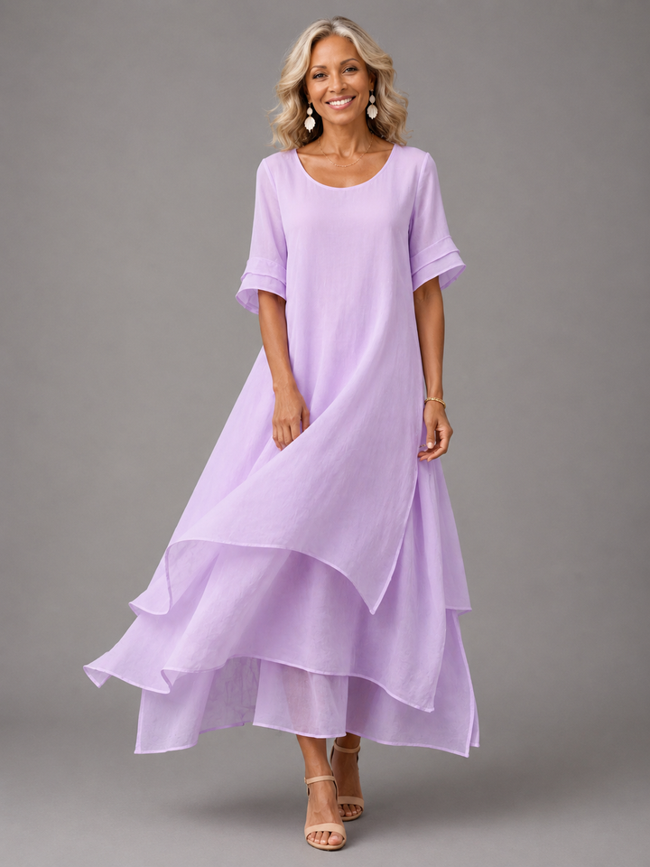 Elegant Flowing Women's Maxi Dress