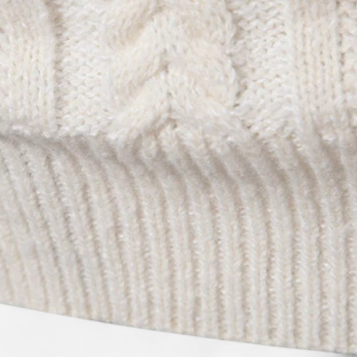 Classic Crew Neck Knit Sweater for Men