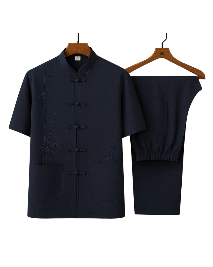 Elegant Men's Silk Set