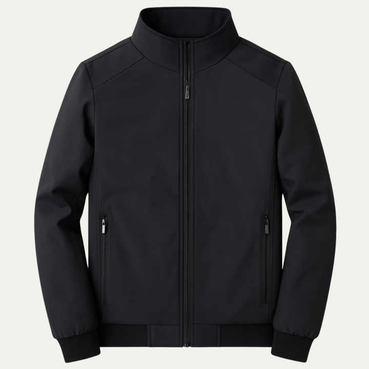 Elegant Warm Fleece-Lined Men's Jacket
