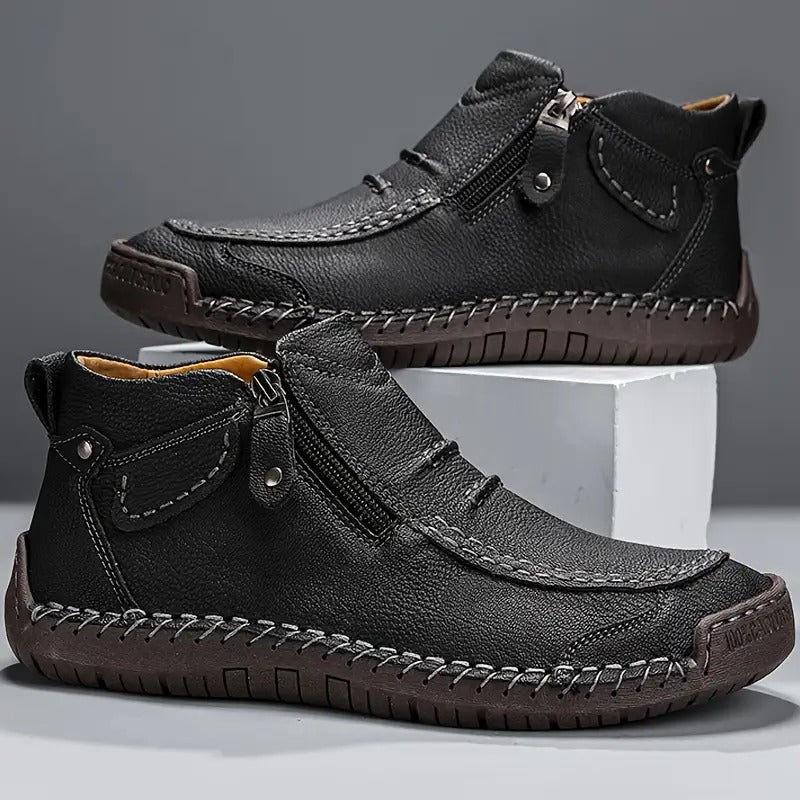 Elegant Men's Comfort Shoes with Ergonomic Support - Versatile for Office and Casual Wear