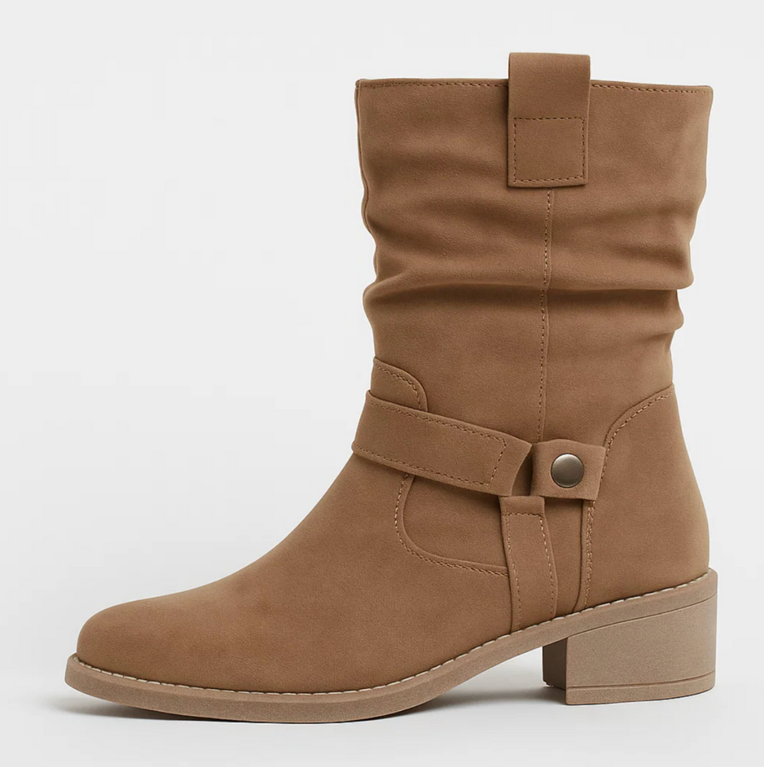 Elegant Suede Ankle Boots for Women