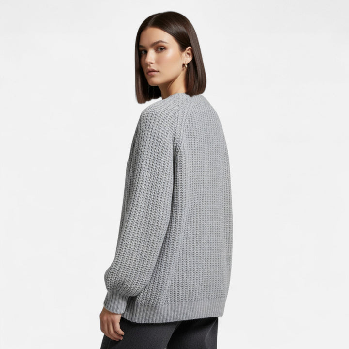 Classic Vintage Women's Crew Neck Cardigan