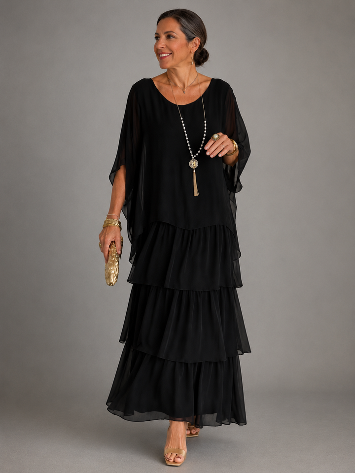 Elegant Flowing Women's Maxi Dress
