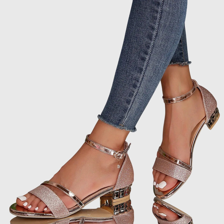 Ergonomic Heeled Women Sandals