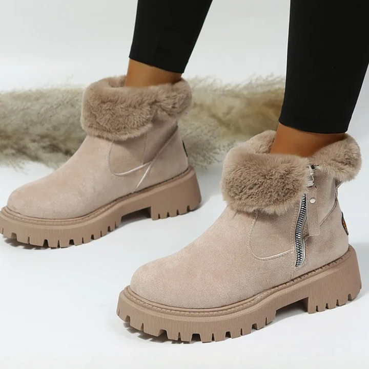 Lined Elegant Women's Ankle Boots