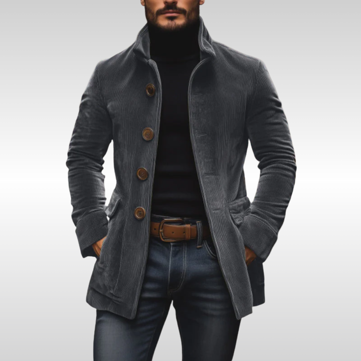 Elegant Corduroy Jacket for Men