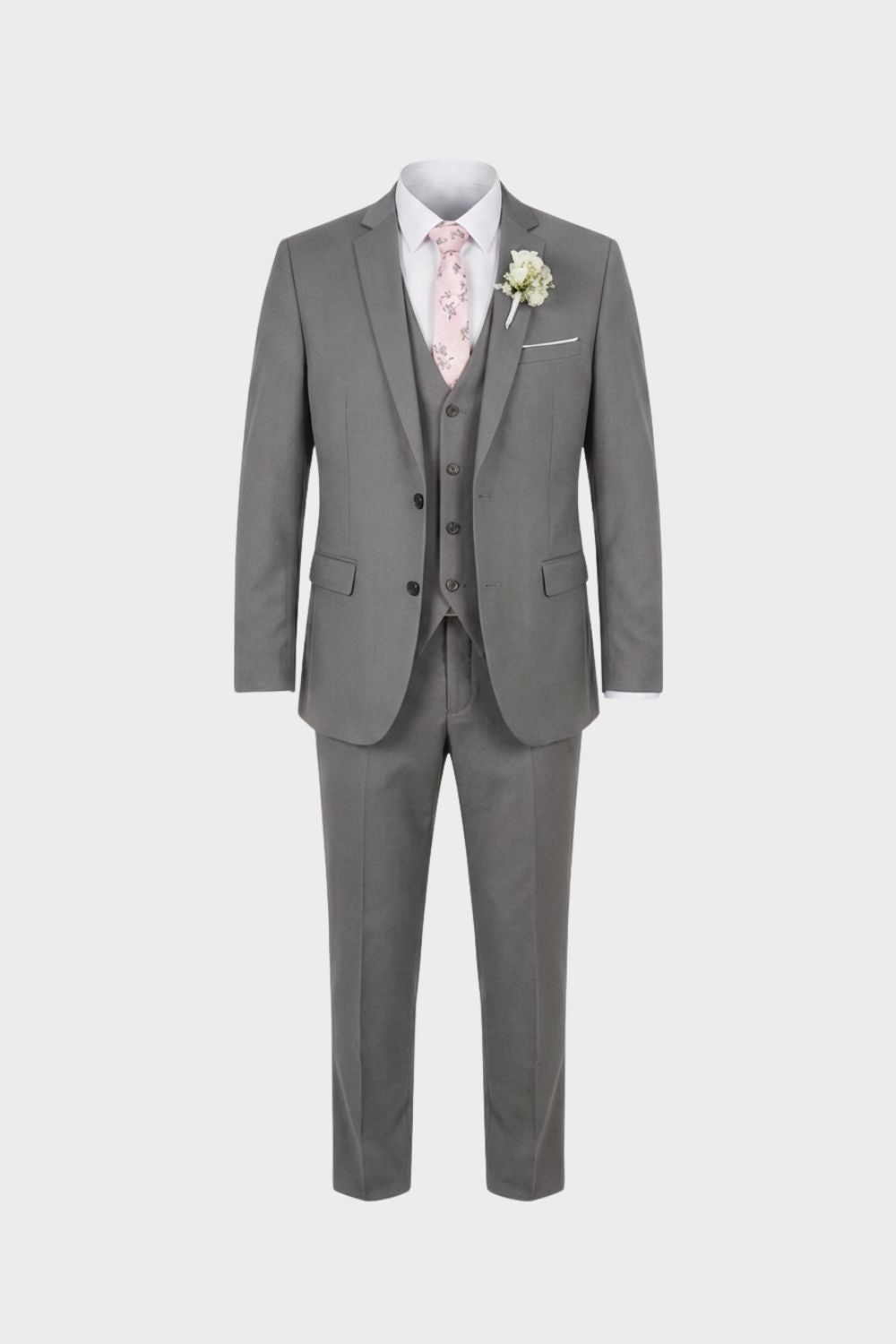 Elegant 3-Piece Men's Suit Set with Vest