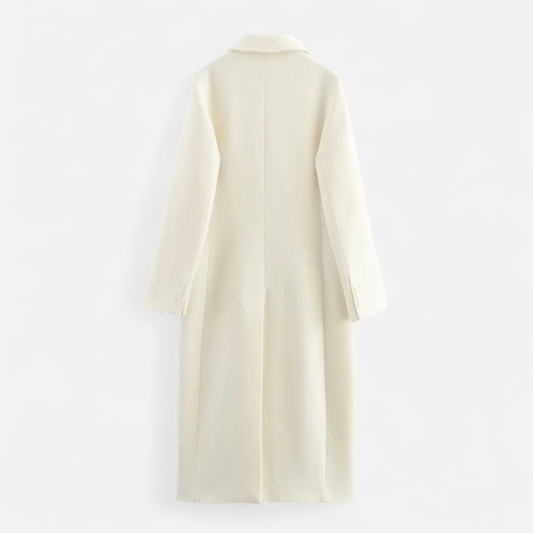 Elegant Double-Breasted Trench Coat for Women