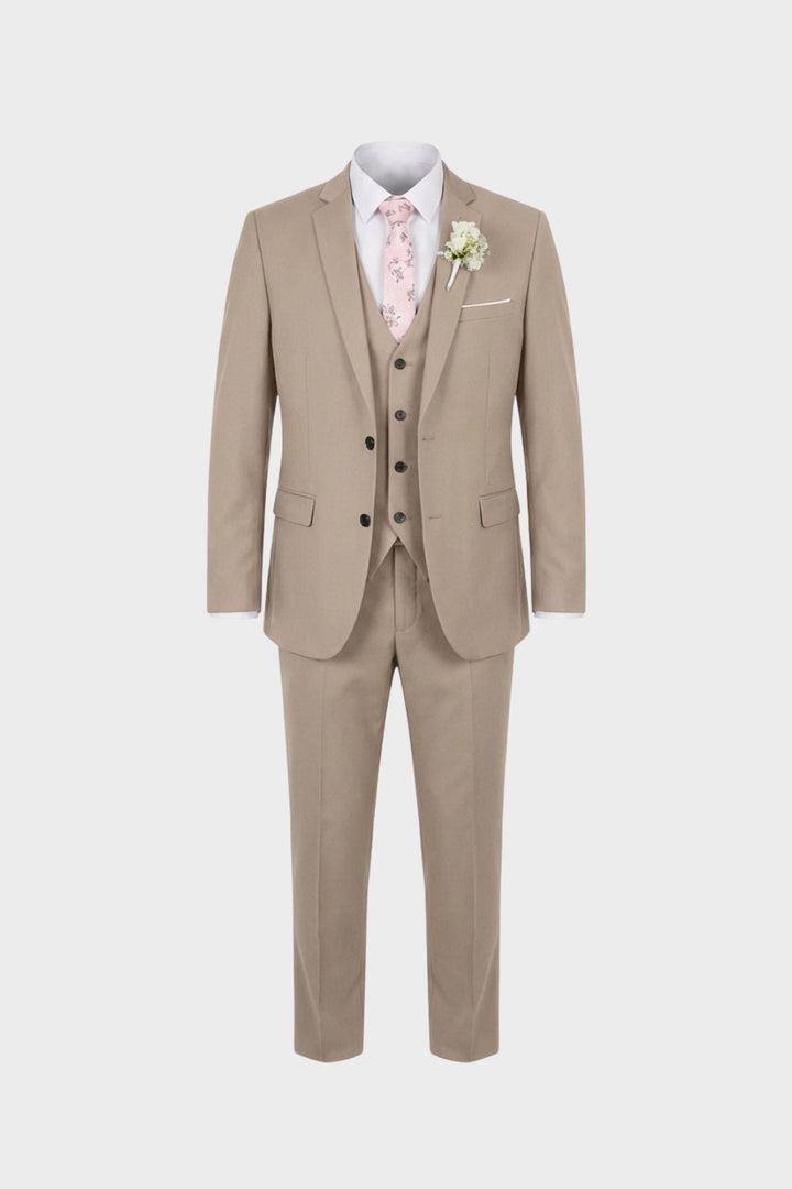 Elegant 3-Piece Men's Suit Set with Vest