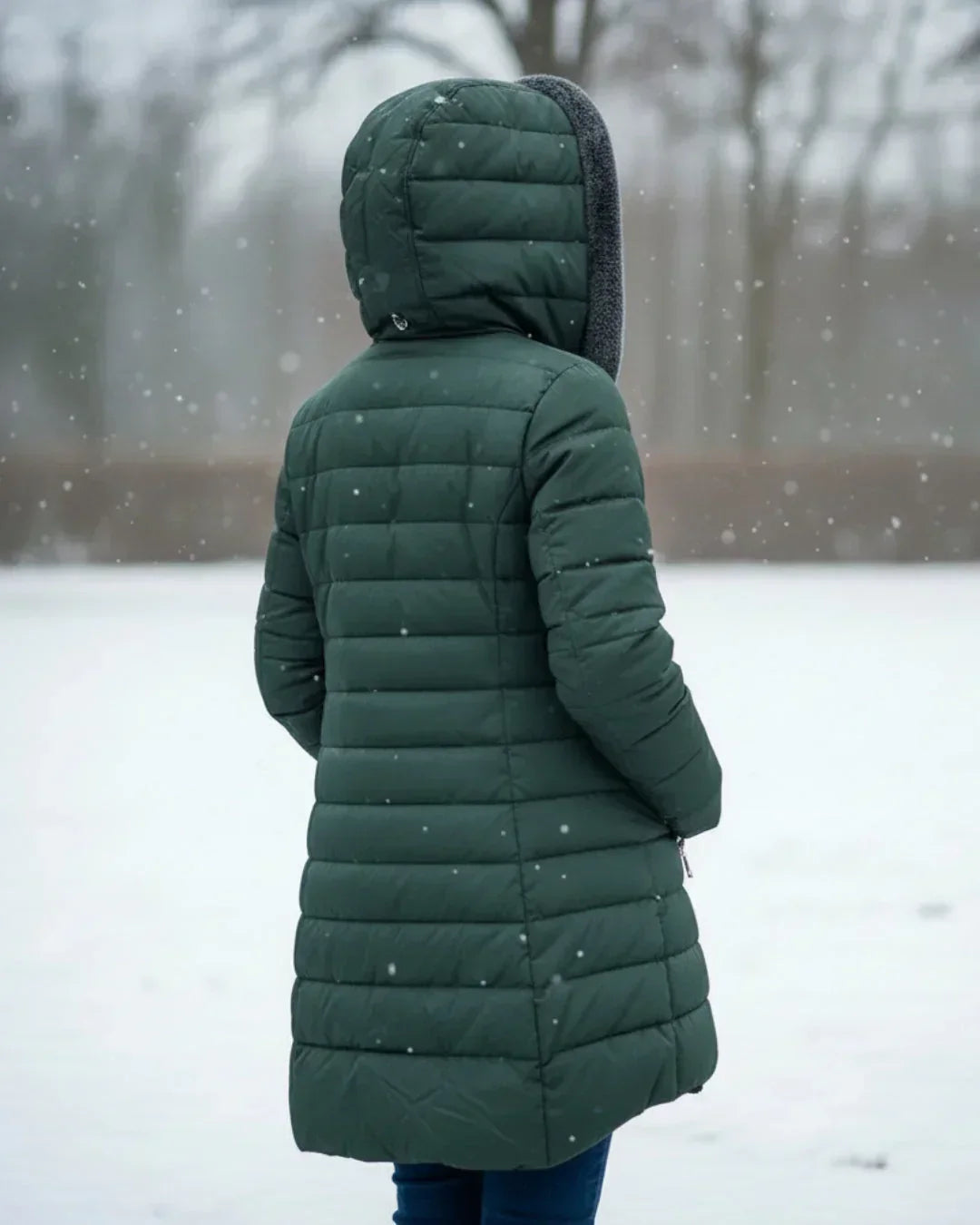 Warm Elegant Women's Padded Winter Jacket