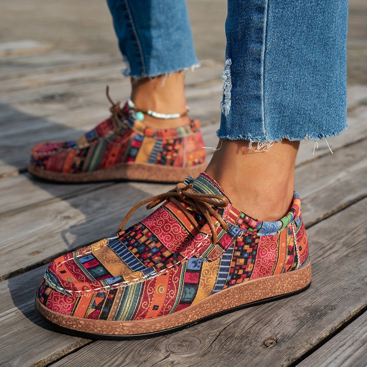 Women's Orthopedic Sneakers - Lightweight Comfortable Shoes with Cushioning