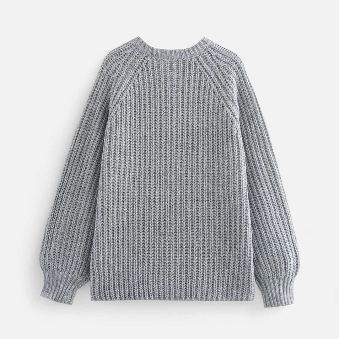 Classic Vintage Women's Crew Neck Cardigan
