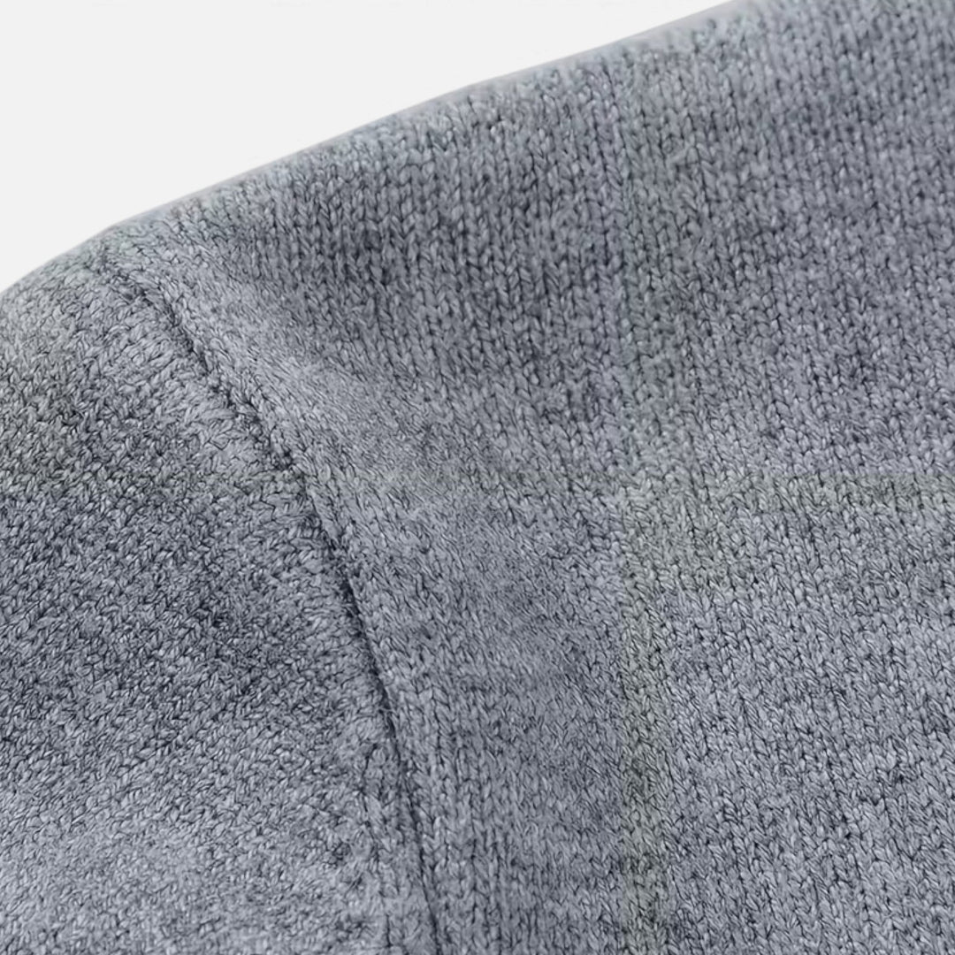 Elegant Men's V-Neck Knit Sweater