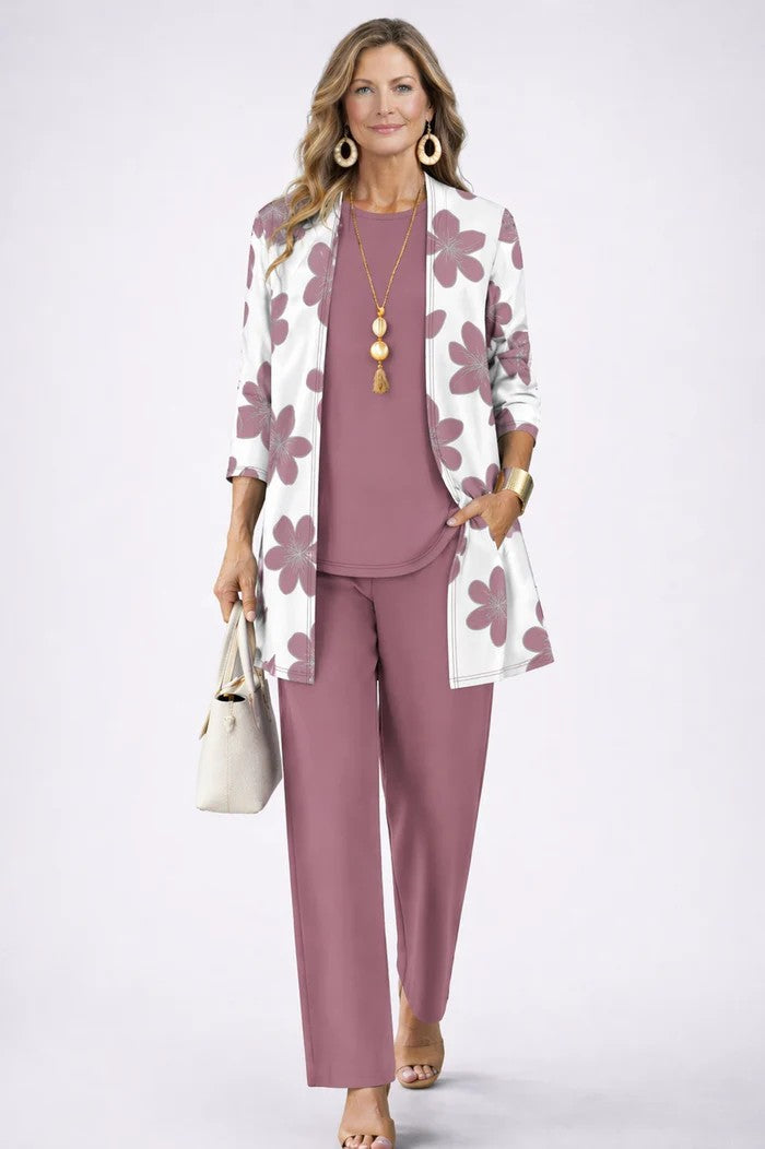 Elegant Lightweight Women's 3-Piece Set