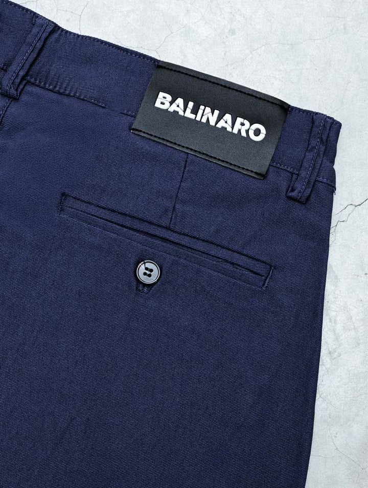 Elastic Slim-Fit Men's Pants