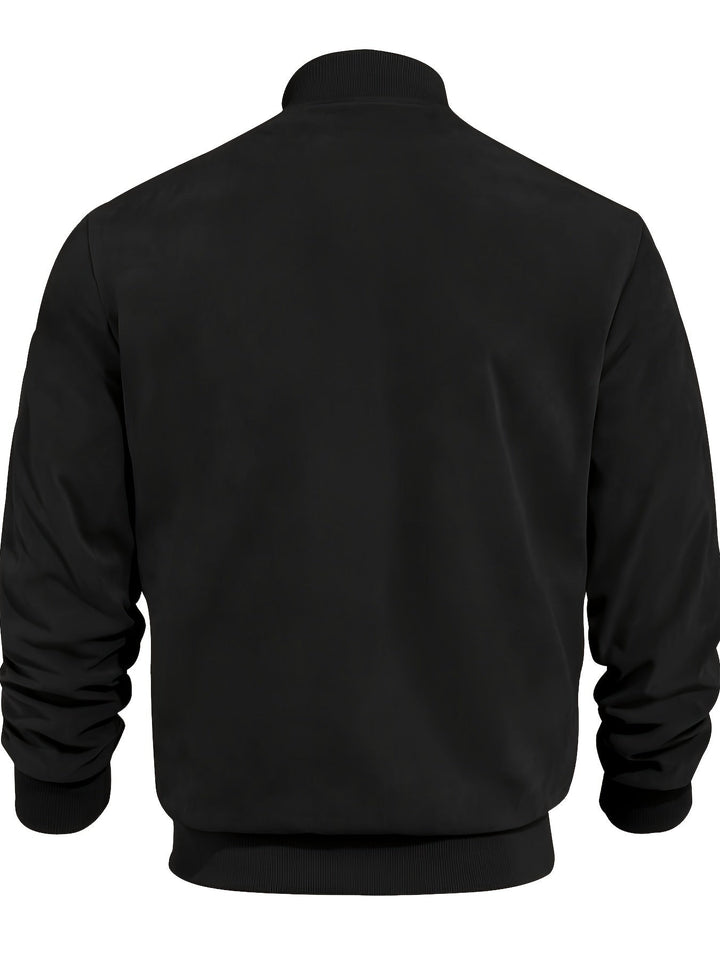 Vintage Suede-Look Men's Jacket