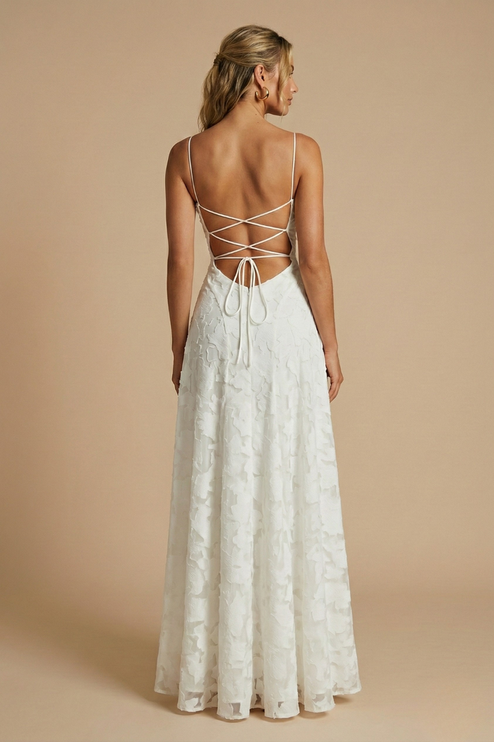 Elegant Sleeveless Women's Floral Maxi Dress