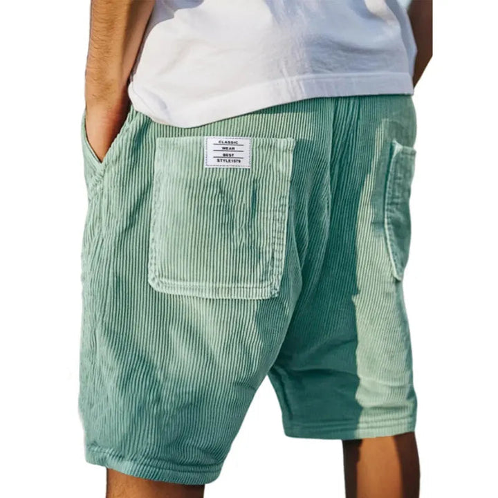 Elegant Men's Velvet Shorts