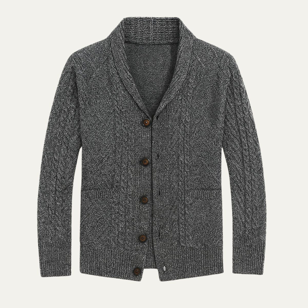 Luxurious Soft Men's Cashmere Cardigan