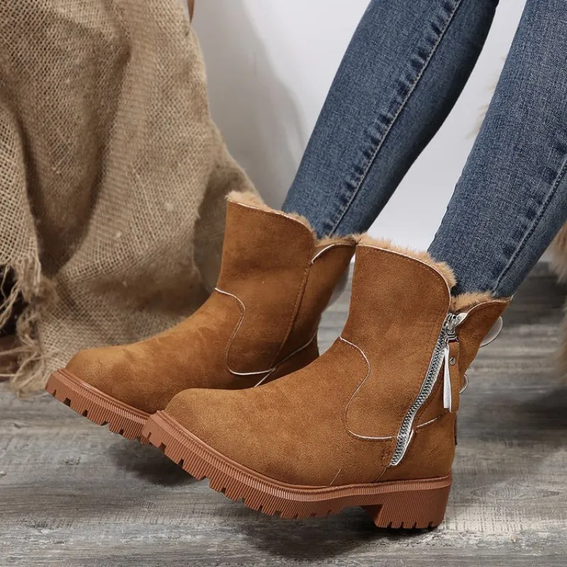 Lined Elegant Women's Ankle Boots