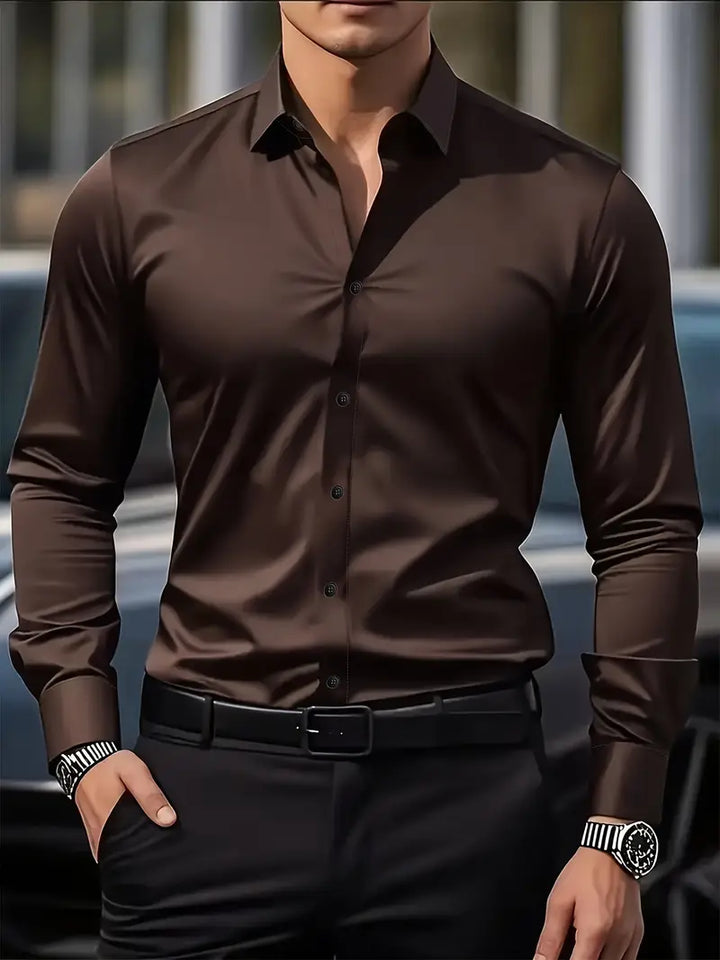 Men's Breathable Long Sleeve Shirt