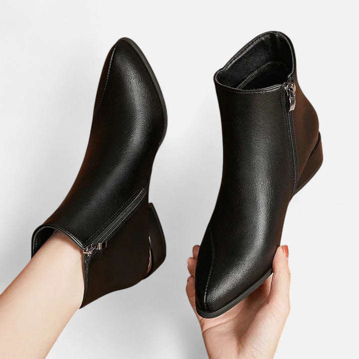 Elegant Pointed-Toe Women's Ankle Boots