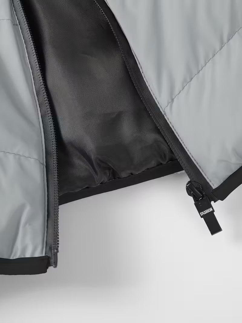 Premium Quilted Vest for Men - Lightweight Insulation with Zip Pockets