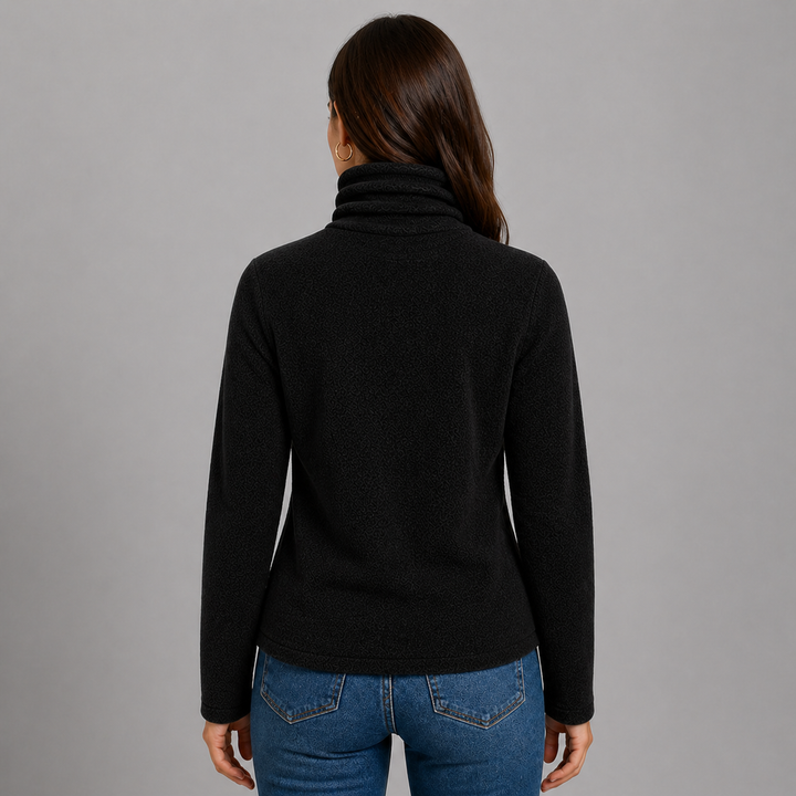 Soft Elegant Women's Cashmere Blend Turtleneck Sweater