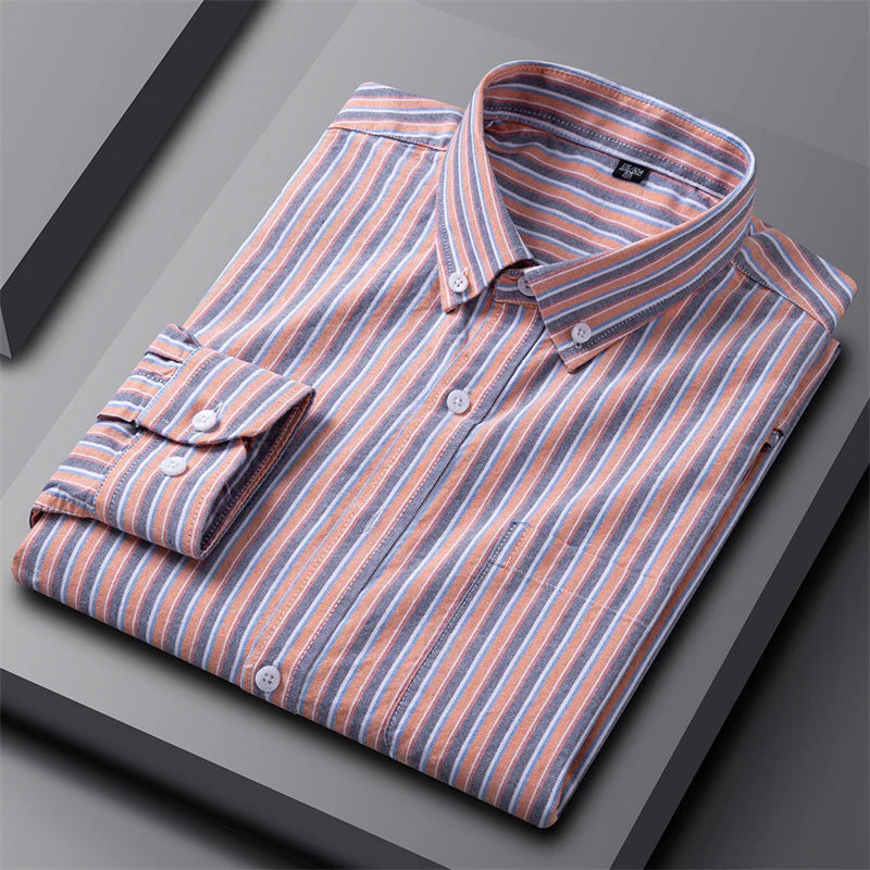 Classic Premium Men Oxford Button-Up Shirt
