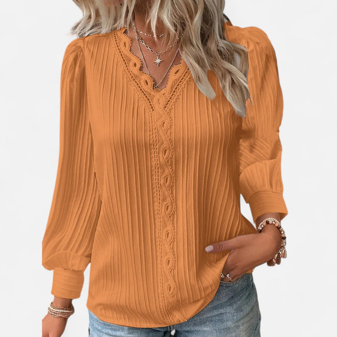 Elegant Chic Blouse for Women – Tailored Silhouette, Effortless Elegance