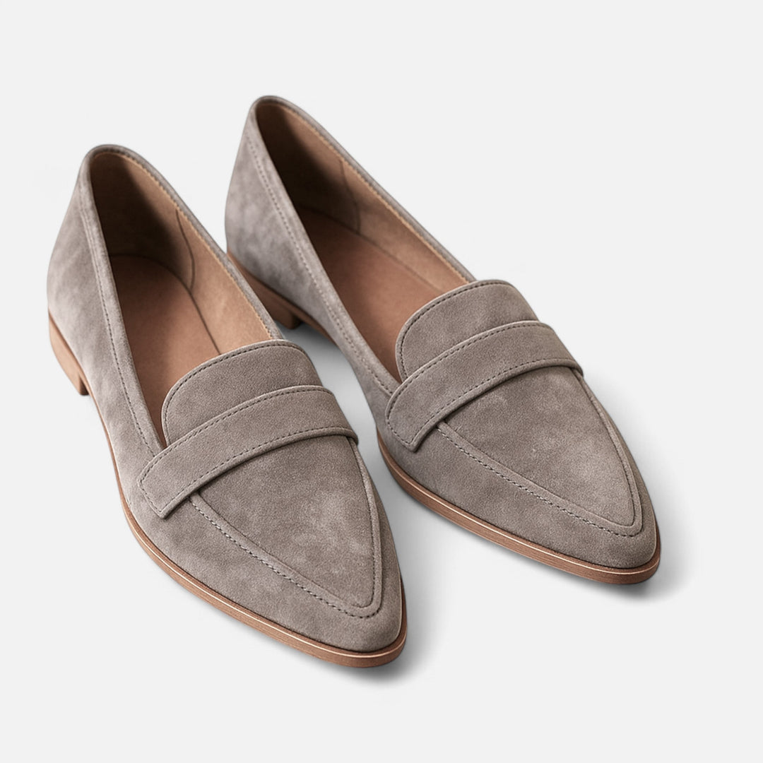 Elegant Retro Pointed-Toe Slippers for Women