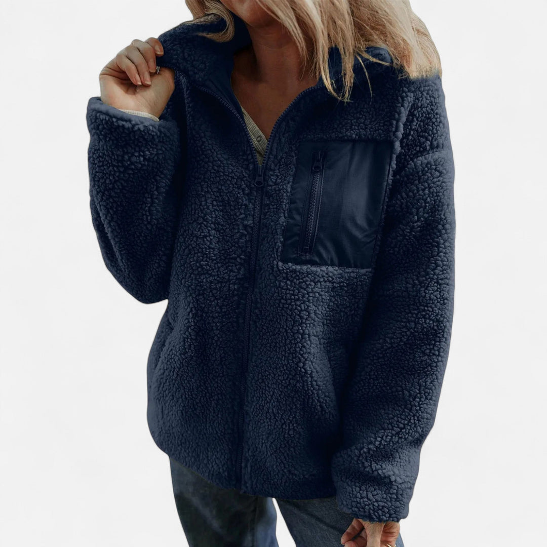 Elegant Warm Fleece Teddy Coat for Women