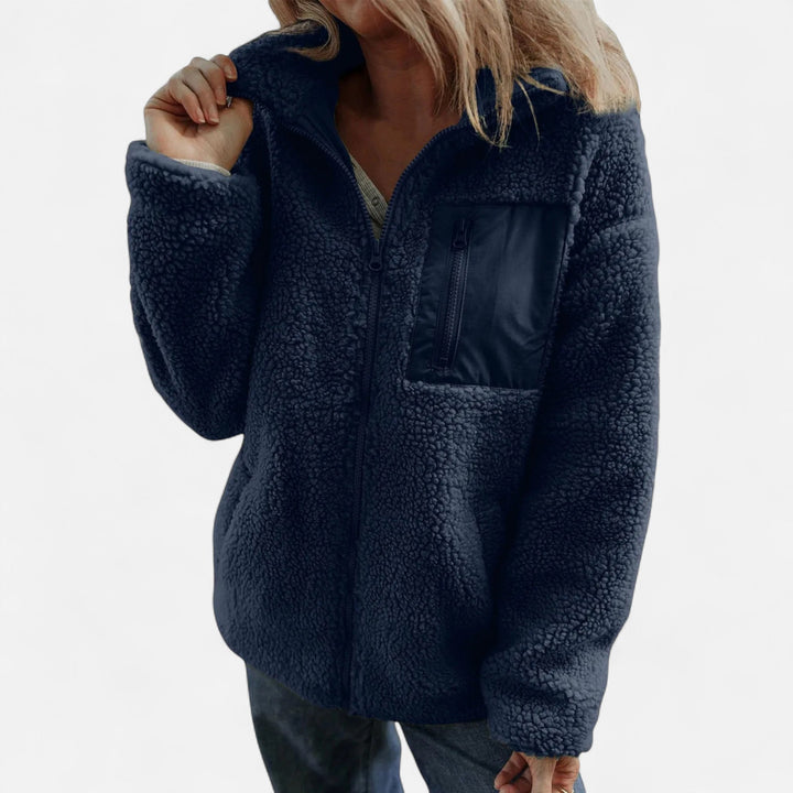 Elegant Warm Fleece Teddy Coat for Women