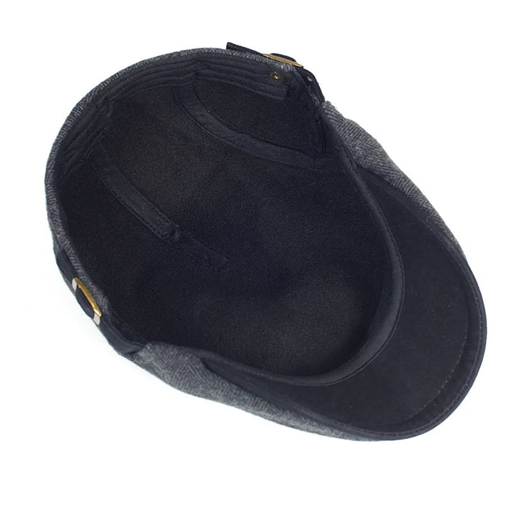 Classic Men's Beret - Adjustable and Timeless Elegant