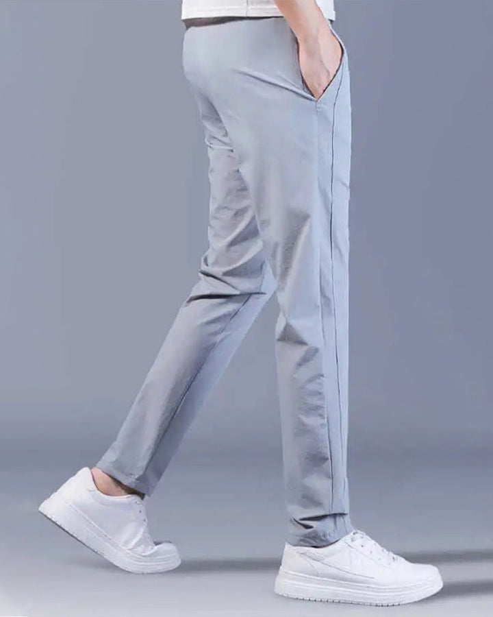 Men's Casual Pants - Quick-Dry Stretch Fabric for Sports and Everyday Wear