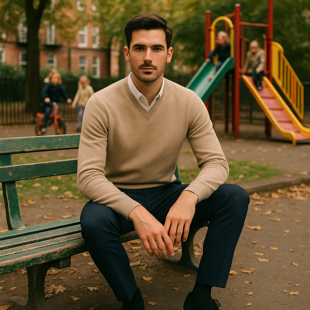 Elegant Premium Men's Wool Sweater