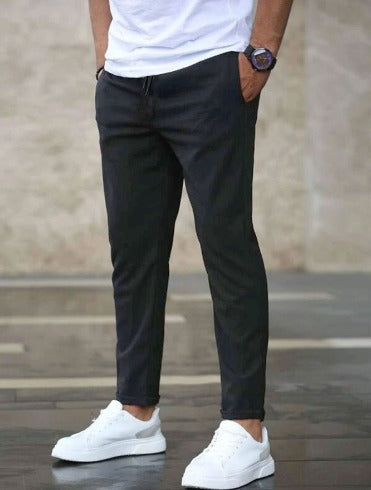 Men's Slim-Fit Stretch Casual Pants
