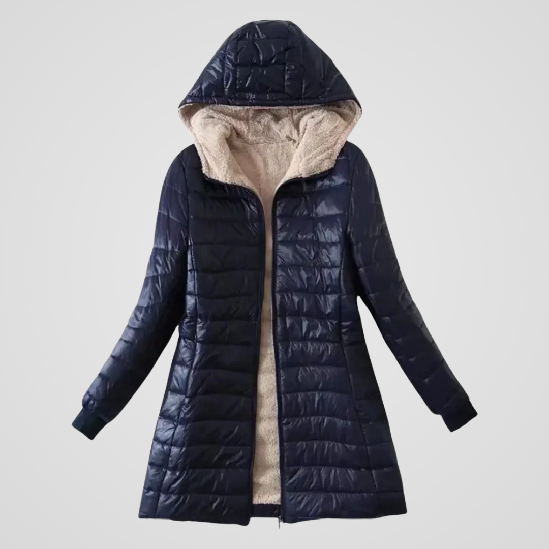 Lined Sherpa Winter Women's Coat