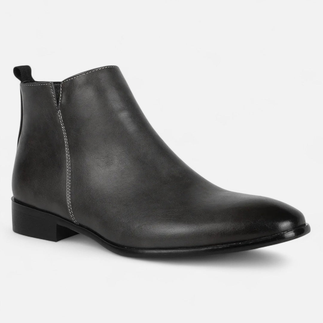 Elegant Square Toe Chelsea Boots for Men