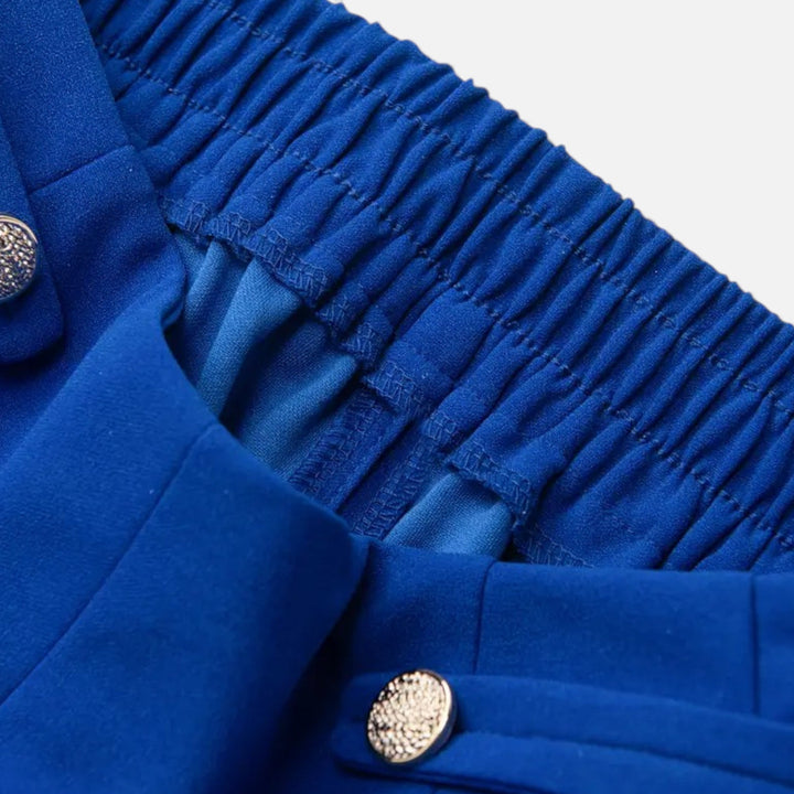 Elegant Wide-Leg High-Waist Women's Pants